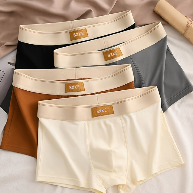 Men's Loose-Fitting Cotton Boxer Shorts