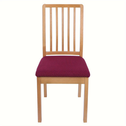 Modern Elastic T-Cushion Chair Slipcover - Stretch Dining Protector