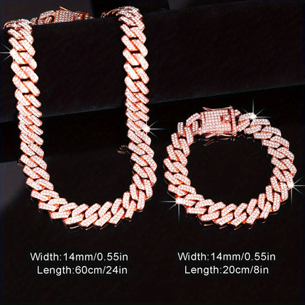 Men's Punk Chain Jewelry Set