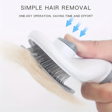 Self-Cleaning Pet Brush – Grooming Made Effortless - Monti Bargains