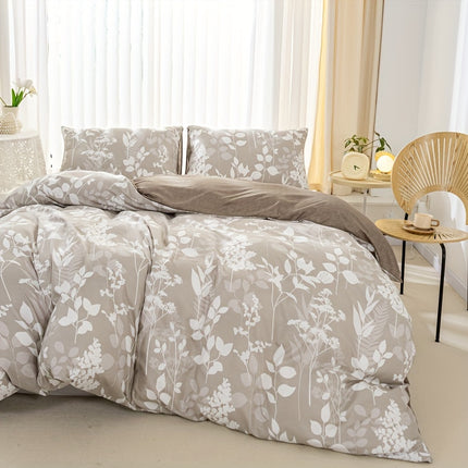 Classic Retro Floral Duvet Cover Set - 3pcs