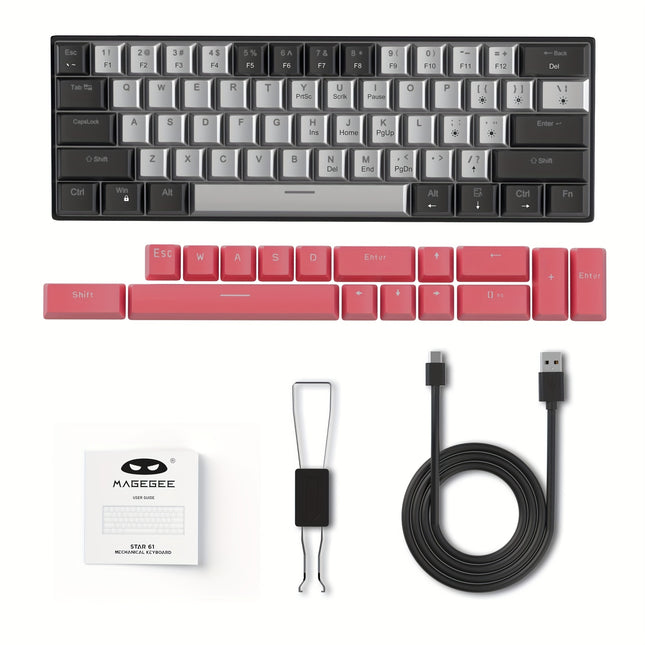 Compact 60% Gaming Keyboard - Monti Bargains