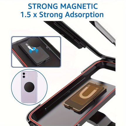 Waterproof 360° Motorcycle Phone Mount – Secure, Adjustable Holder