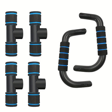 Push Up Bars with Cushioned Foam Grip & Non-Slip Design
