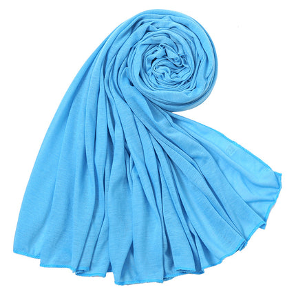 Solid Color Jersey Hijab Scarf
