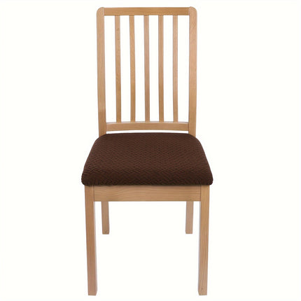 Modern Elastic T-Cushion Chair Slipcover - Stretch Dining Protector