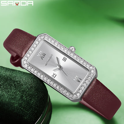 SANDA Women's Rectangular Quartz Watch