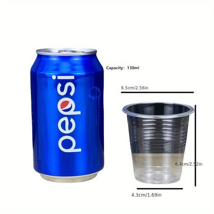 100-Pack ClearCup Disposable Plastic Cups