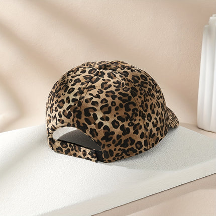 Leopard Print Baseball Cap