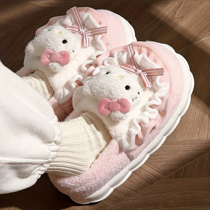Hello Kitty Novelty Slippers: Cozy & Non-Slip