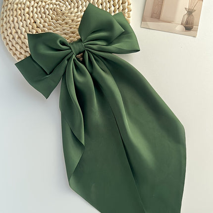 Elegant Retro Ribbon Bow Barrettes