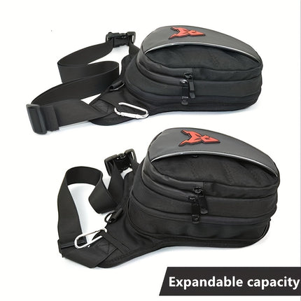 Waterproof Motorcycle Leg Bag – Durable, Adjustable & High-Capacity