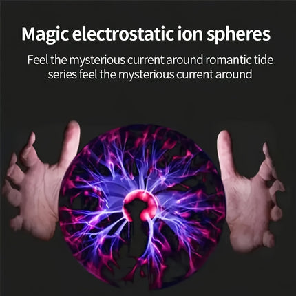 Plasma Ball Light - Touch & Sound Activated Mood Lamp
