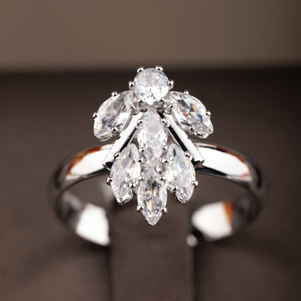 Luxurious Leaf Wedding Jewelry Set