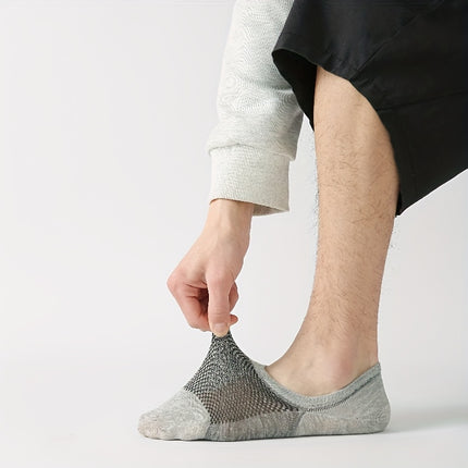 Men's Mesh No-Show Socks 6-Pack