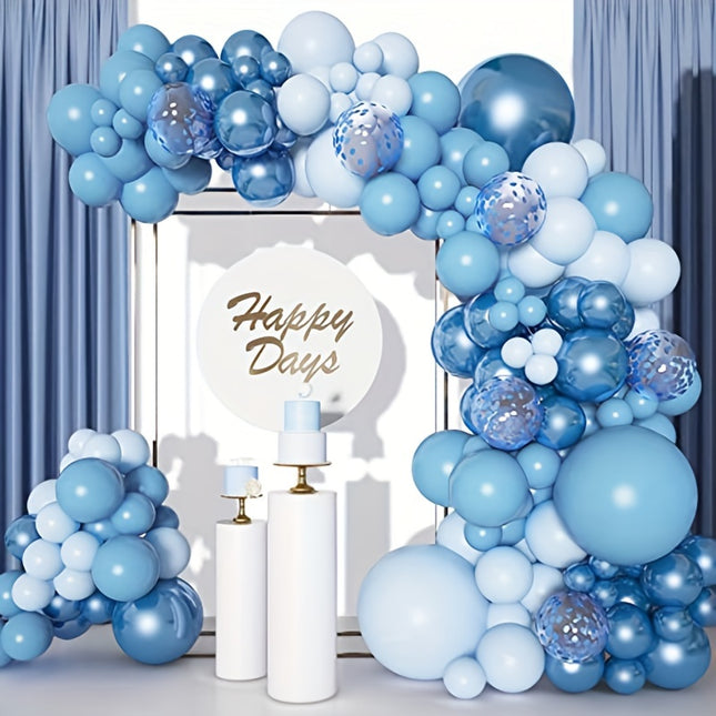 Blue Balloon Arch Kit for Celebrations