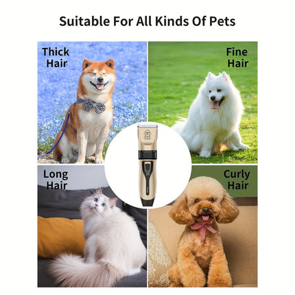 Whisper-Quiet Pet Grooming Clipper - Monti Bargains