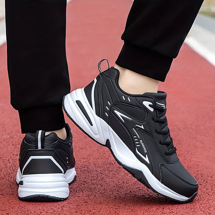 Men's Striped Running Sneakers
