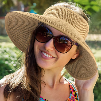 Wide Brim Sun Visor Hat