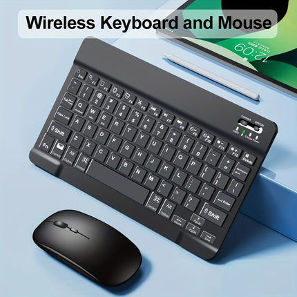 Ultra-Slim Wireless Keyboard Set - Monti Bargains