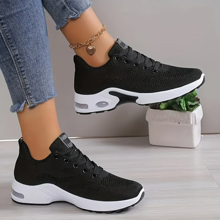 Women's Breathable Knitted Running Shoes