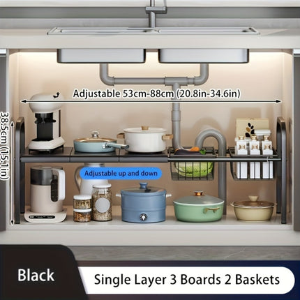 Expandable Storage Rack Set