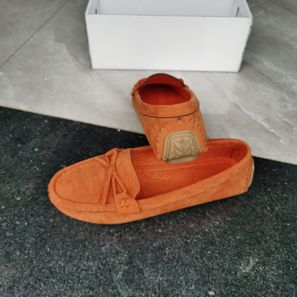 Women's Retro Bow Loafers