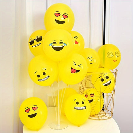 50pcs 30.48 cm Smile Printed Balloons
