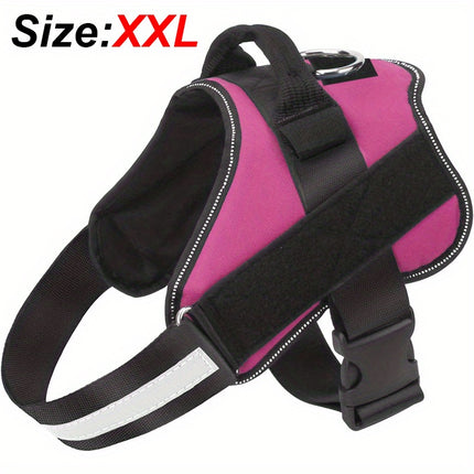 Reflective No-Pull Dog Harness with Easy-Grab Handle - Monti Bargains