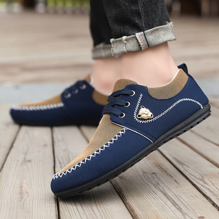 Men’s Color Block Business Shoes