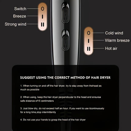 Salon-Quality Hair Dryer Set