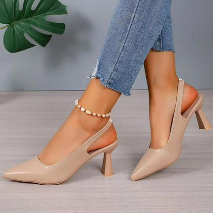 Stylish Black Ankle Strap Sandals