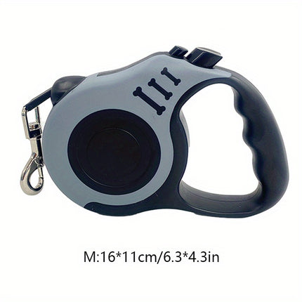 Dual Switch Retractable Dog Leash - Monti Bargains