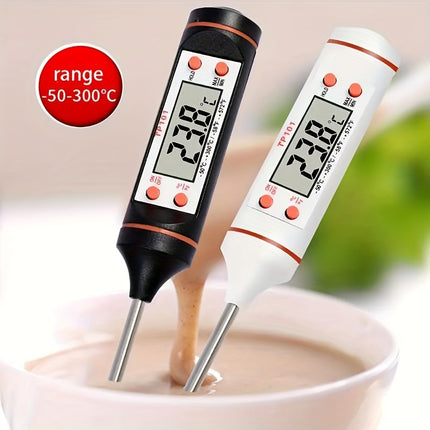 Instant Read Digital Thermometer - Perfect for BBQ & Baking