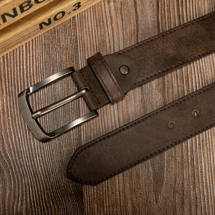 Vintage Casual Faux Leather Belt