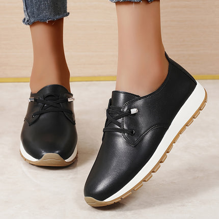 Women's Solid Color Loafers
