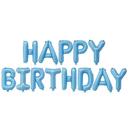 Customizable Foil Letter Balloon Banner