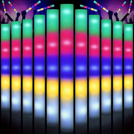 48pcs LED Foam Light Sticks