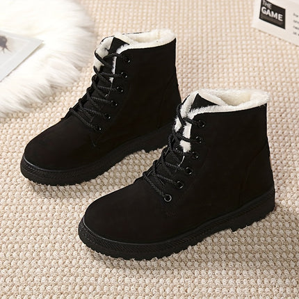 Cozy Plush Lined Snow Boots