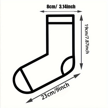 Men's Plaid Thermal Crew Socks