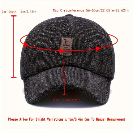 Men's Winter Cap with Ear Flaps