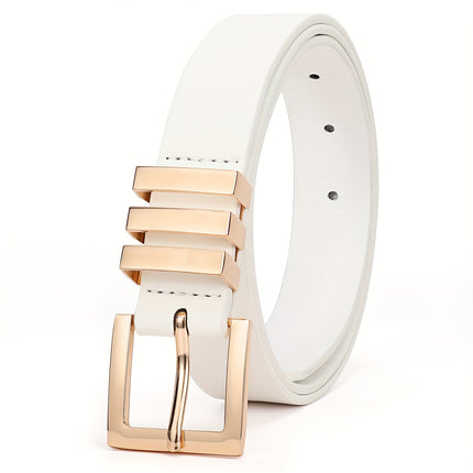 Plus Size Women's Leather Belt