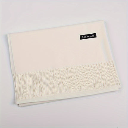 Classic Plain Color Neutral Scarf