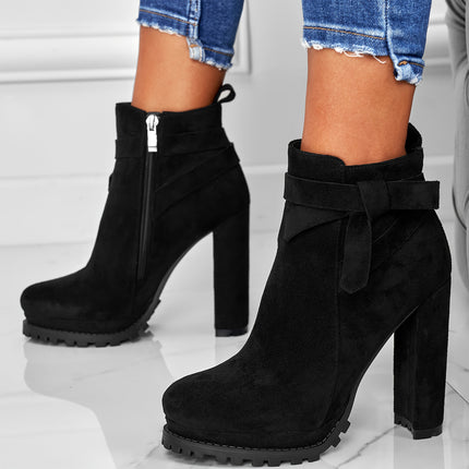 Fashionable Chunky Heel Riding Boots