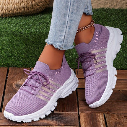 Women's Breathable Platform Sneakers