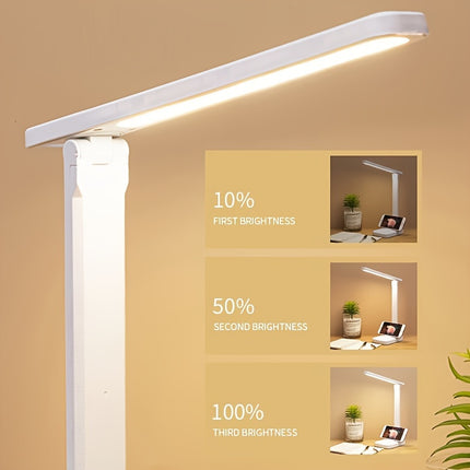 Eye-Care LED Desk Lamp – Illuminate Your Focus - Monti Bargains