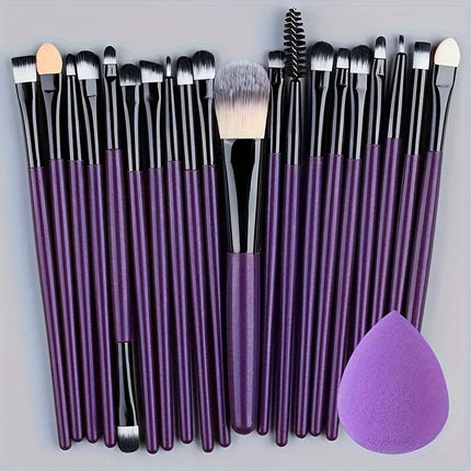 Luxe 20-Piece Makeup Brush Set