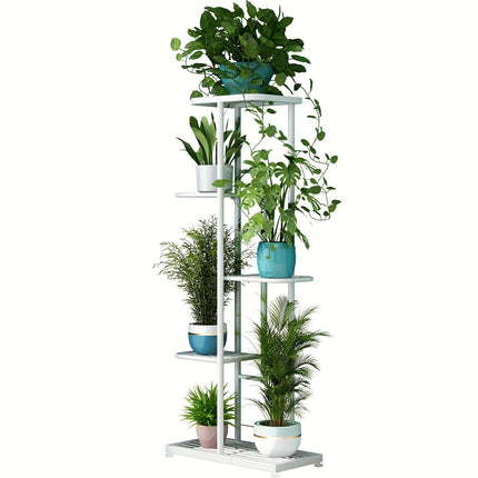 5-Tier Metal Plant Stand – Elevate Your Green Oasis