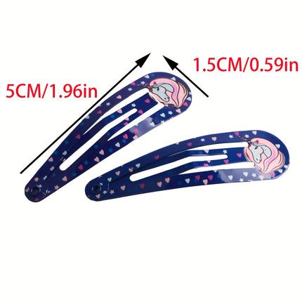 10/30pcs Baby Girls Cute Star & Butterfly Hair Clips
