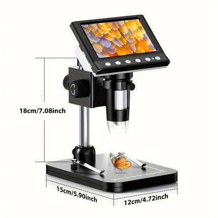 10.92cm Digital Microscope 1000X